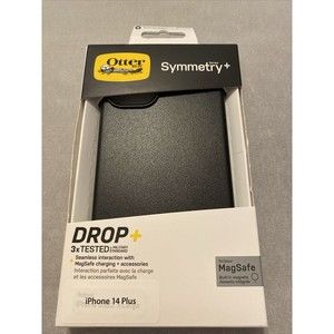 Otterbox Symmetry + Series for IPhone 14 Plus Magsafe -‎ Black Slim Thin Sleek